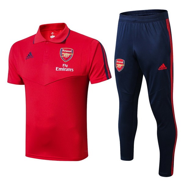 Polo Football Ensemble Complet Arsenal 2019-20 Rouge Azul